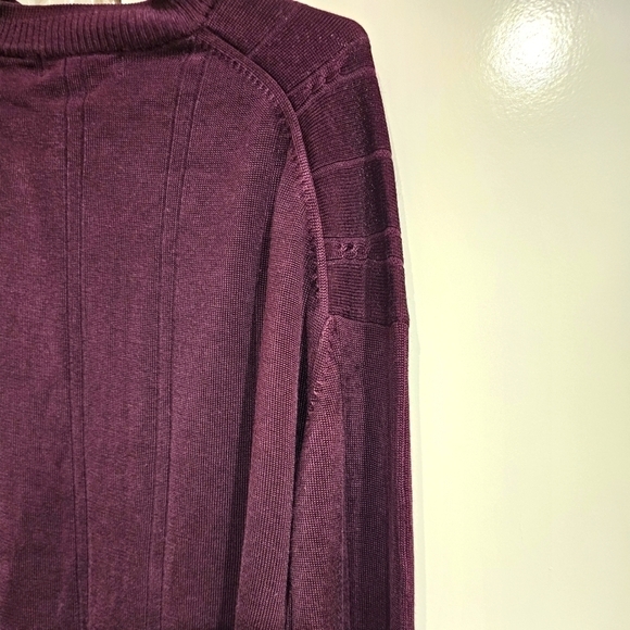 Pronto-Uomo Mens Maroon Pullover XL  excellent condition - Picture 4 of 7